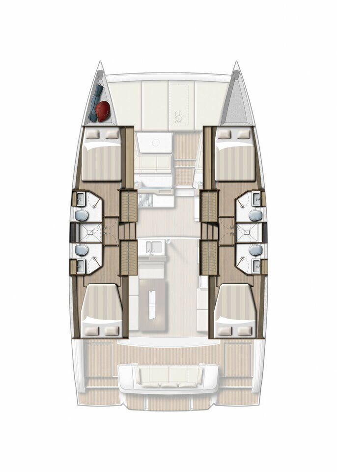 Location Catamaran à Préveza - Bali Bali 4.2