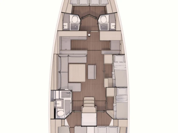 Louez un Dufour Dufour 530 à Seget Donji