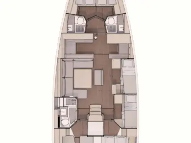 Location bateau Seget Donji pas cher Dufour 530