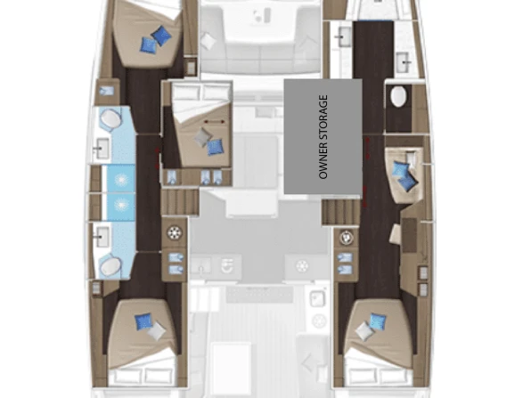 Location à Road Town - Lagoon Lagoon 51 sur SamBoat