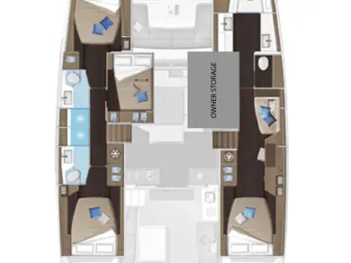 Location à Road Town - Lagoon Lagoon 51 sur SamBoat