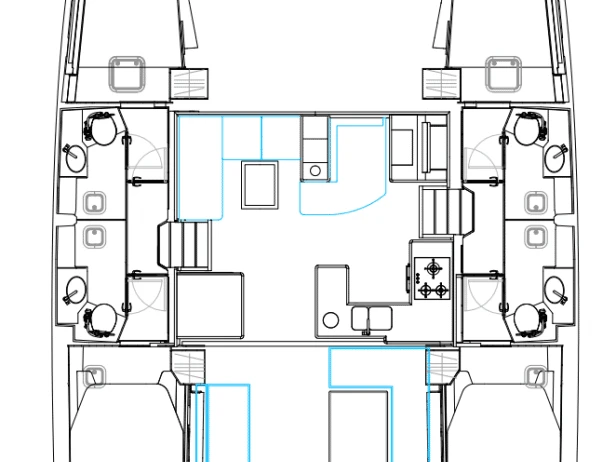 Location Catamaran Nautitech avec permis