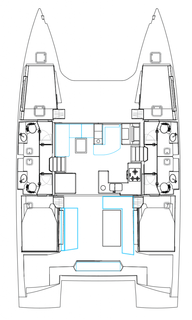Location Catamaran Nautitech avec permis