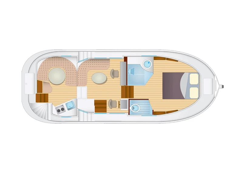 Location Péniche à Lattes - Pénichette Pénichette 1022 FB