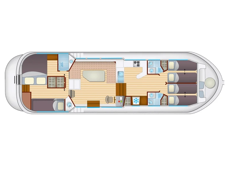 Location bateau Pénichette Pénichette 1400 FB à Corbigny sur Samboat