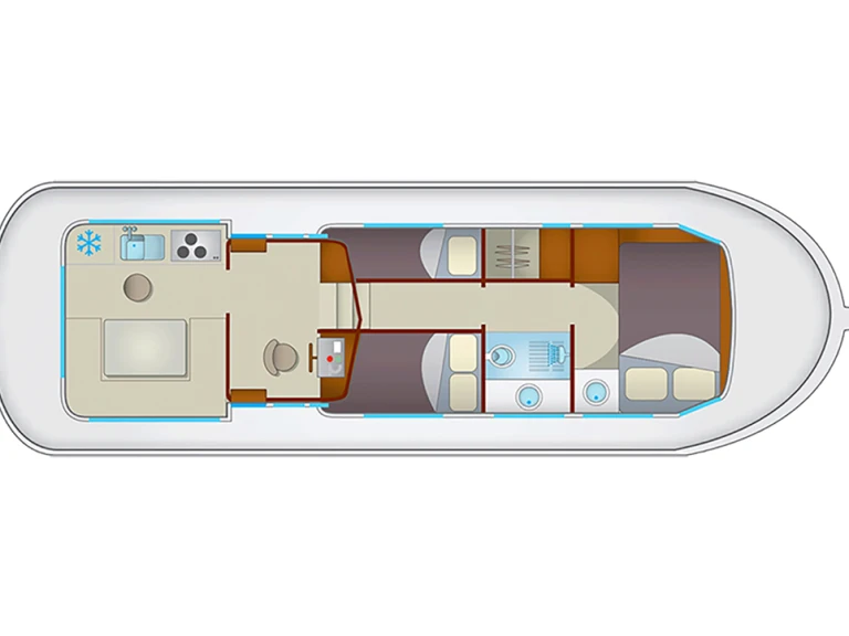 Location bateau Pénichette Pénichette 1107 W à Lutzelbourg sur Samboat