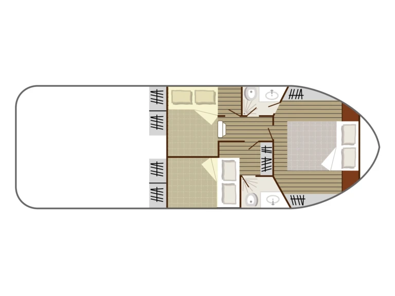 Nicols Yacht Nicols Sedan 1000 a louer à Le Somail