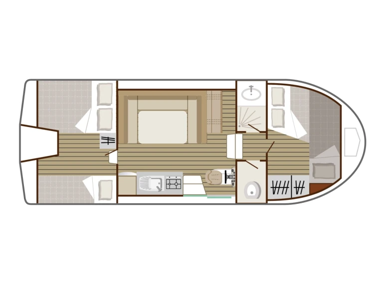 Location bateau Nicols Yacht Nicols Riviera 920 à Sucé-sur-Erdre sur Samboat