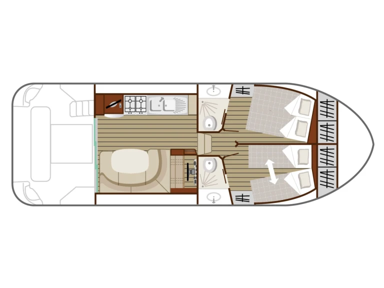 Location à Kisköre - Nicols Yacht Nicols Estivale Quattro B sur SamBoat