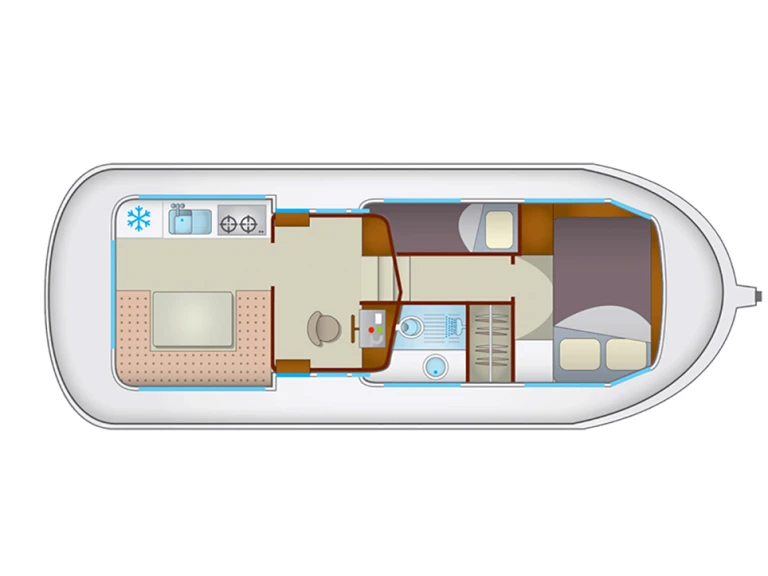 Location bateau Corbigny pas cher Pénichette 935 W