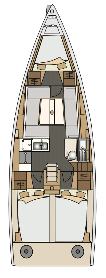 Location bateau Punat pas cher E4