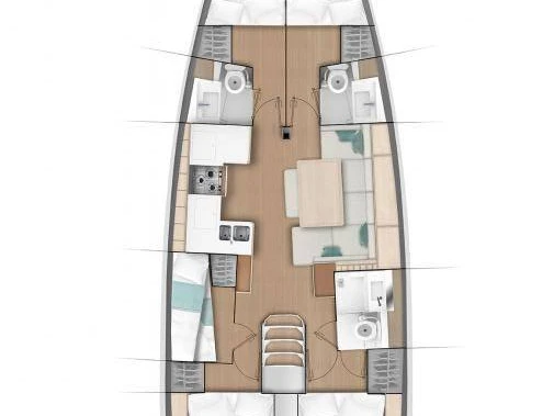 Location Voilier à Sukošan - Jeanneau Sun Odyssey 490