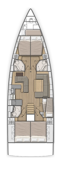 Location à Sukošan - Bénéteau Oceanis 51.1 sur SamBoat