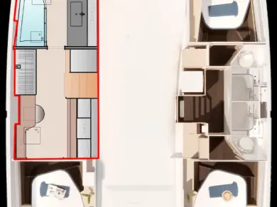 Louez un Fountaine Pajot Fountaine Pajot FP 44 Maestro - 3 + 2 cab. à Nassau