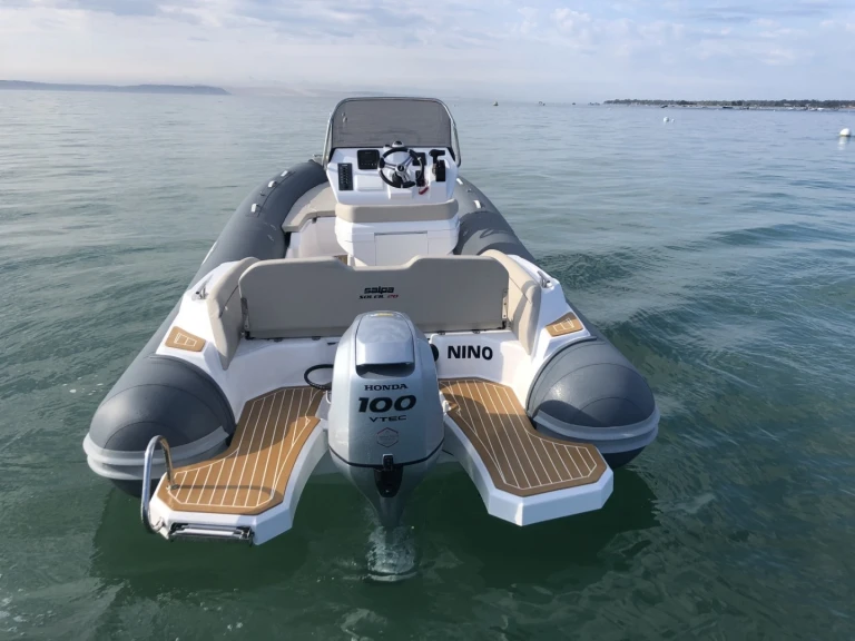 Location Semi-rigide Salpa avec permis