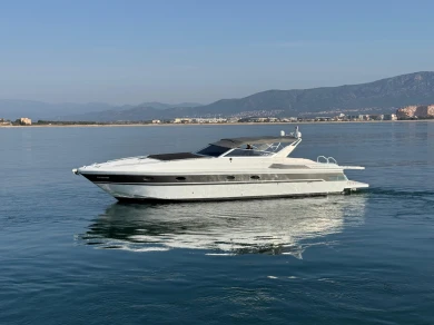 Alquiler Lancha Pershing con o sin  título de navegación