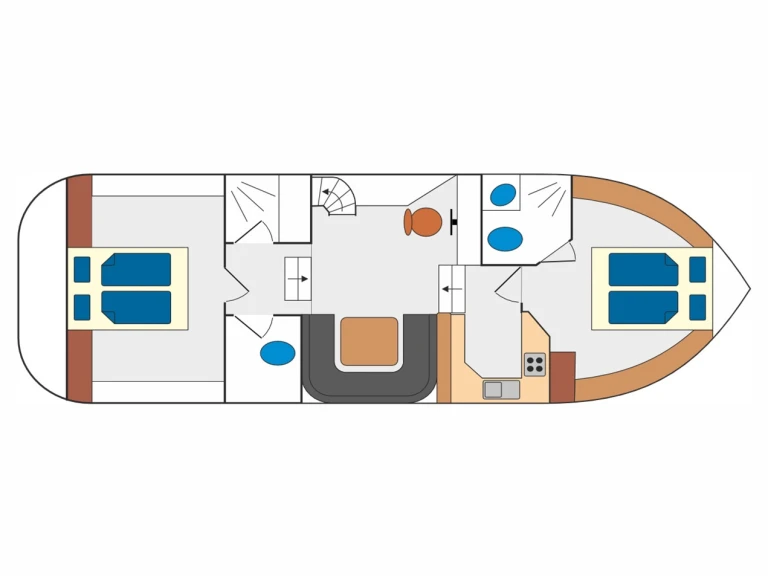 Location Bateau à moteur Gruno avec permis