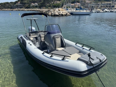 Bareboat Rental RIB Grand Boats with a boat licence