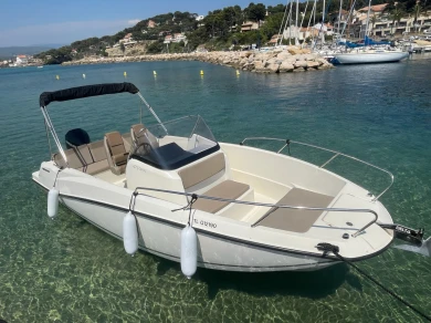 Quicksilver Activ 675 Open in La Madrague on SamBoat