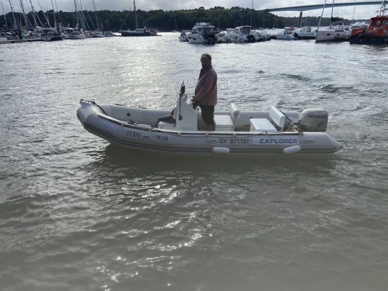 Location bateau Zodiac 530 FB à Bénodet sur Samboat