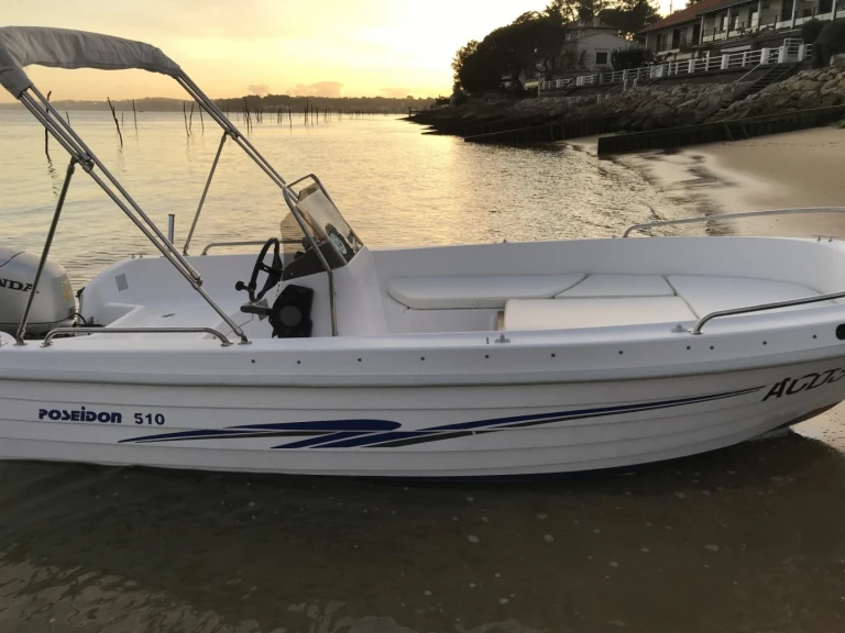 Poseidon 510 T a louer à Lège-Cap-Ferret