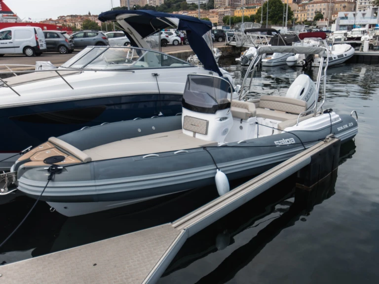Location Semi-rigide Salpa avec permis