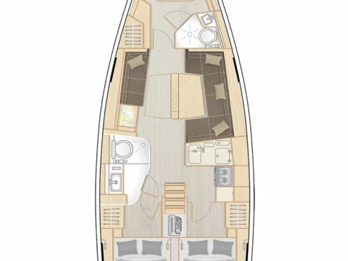 Louez un Hanse Hanse 418 à Sukošan