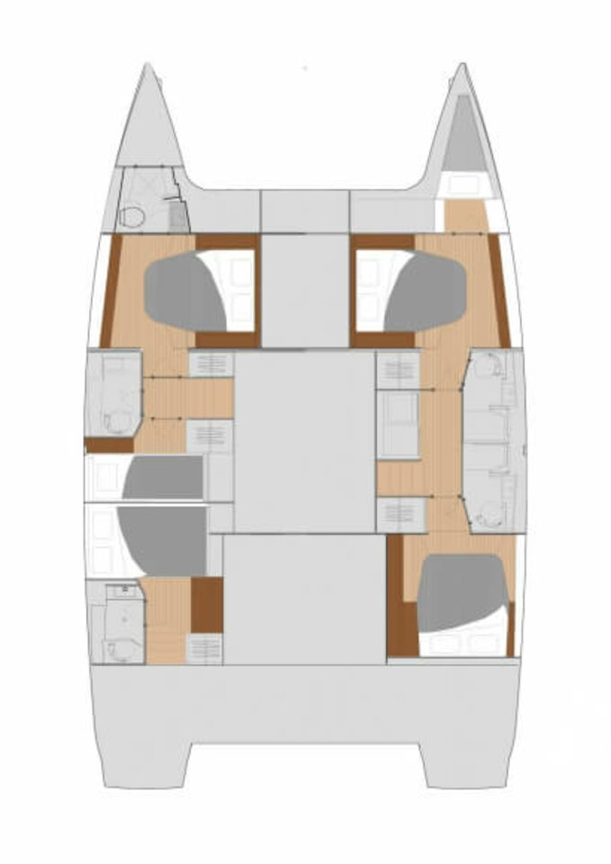Location Catamaran Fountaine Pajot avec permis