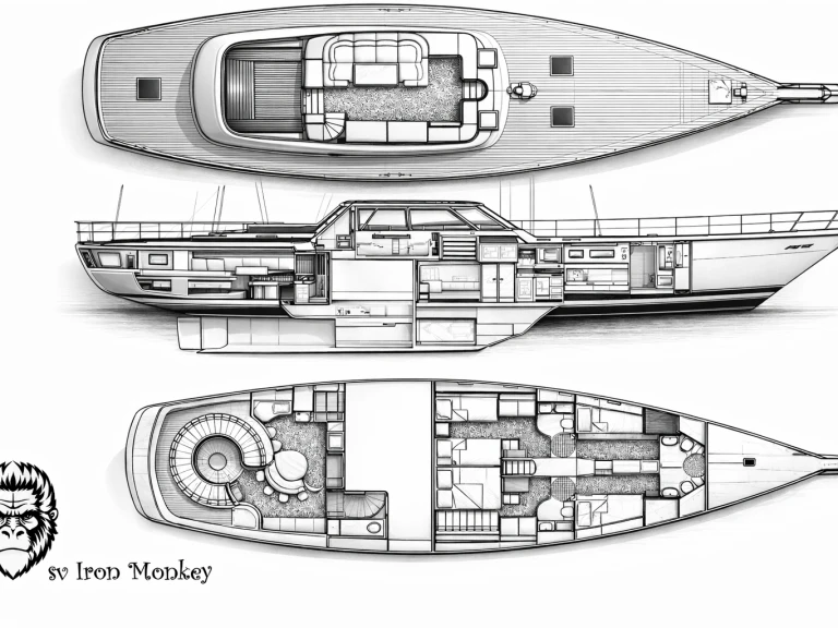 Location Voilier à Monde - Jongert 22D