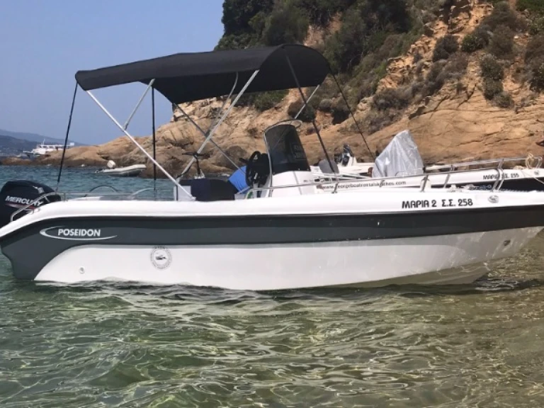Louer Bateau à moteur avec ou sans skipper Poseidon à Skiathos