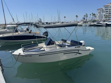 Motorboat for rent Manilva at the best price