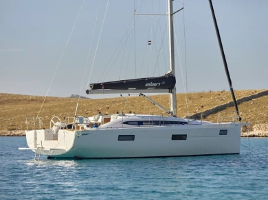 Elan Impression 45.1 charter bareboat or skippered in  Betina