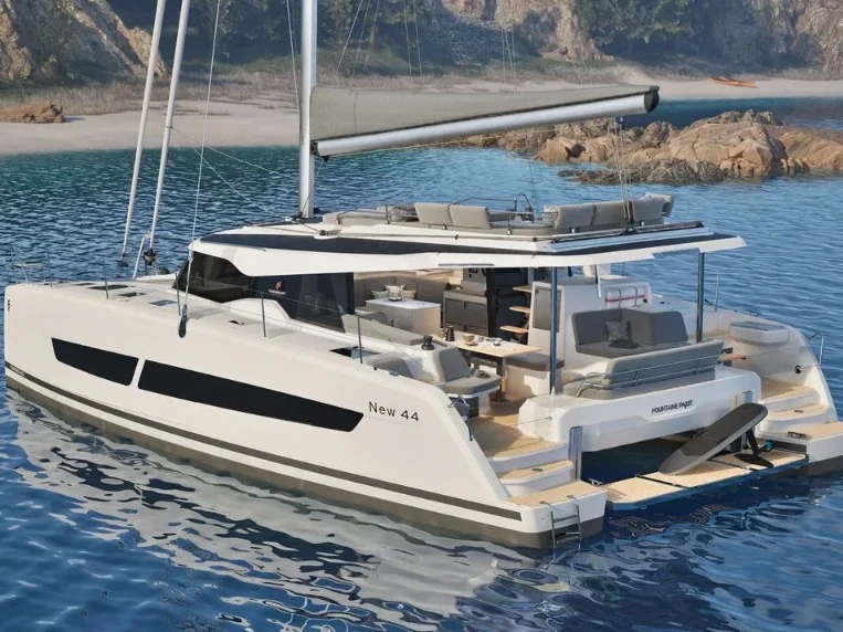 Location à Frenchtown - Fountaine Pajot Fountaine Pajot FP 44 Quatuor - 4 cab. sur SamBoat