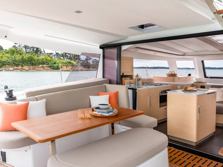 Location à Frenchtown - Fountaine Pajot Fountaine Pajot FP 44 Quatuor - 4 cab. sur SamBoat