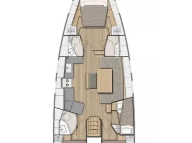 Location bateau Bénéteau Oceanis 46.1 à Álimos sur Samboat