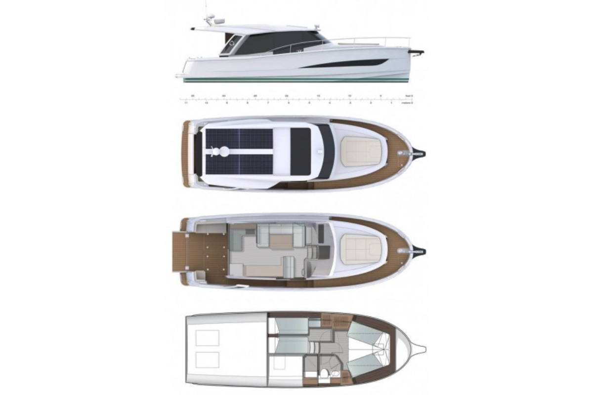 Location Yacht à Biograd na Moru - Greenline Yachts Greenline 39