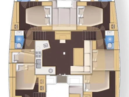 Location Catamaran Lagoon avec permis