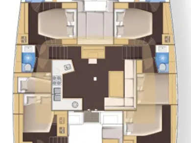 Location Catamaran Lagoon avec permis