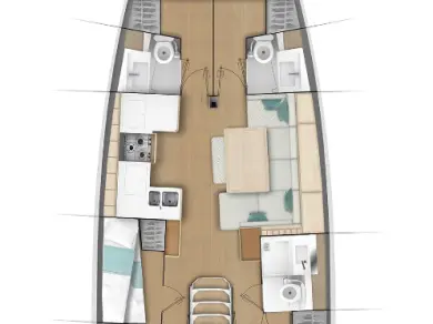 Location à Punat - Jeanneau Sun Odyssey 490 sur SamBoat
