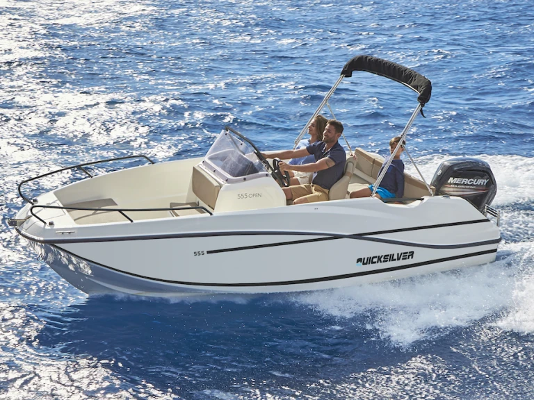 Location à Sète - Quicksilver Quicksilver 555 Open sur SamBoat