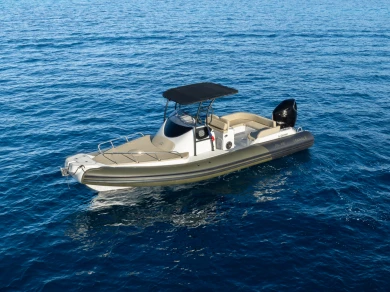 Verhuur RIB Fanale marine  met vaarbewijs