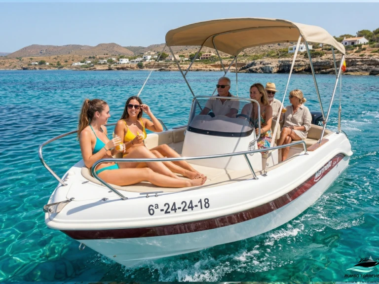 Bateau à moteur à louer à Torrevieja au meilleur prix