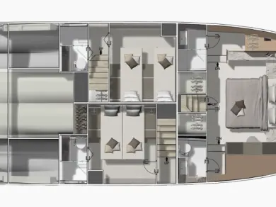 Location bateau 2 PRESTIGE M48 à Ajaccio sur Samboat
