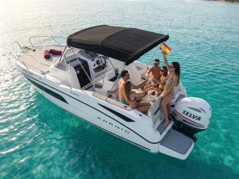 Bateau à moteur à louer à Ibiza (Ville) au meilleur prix