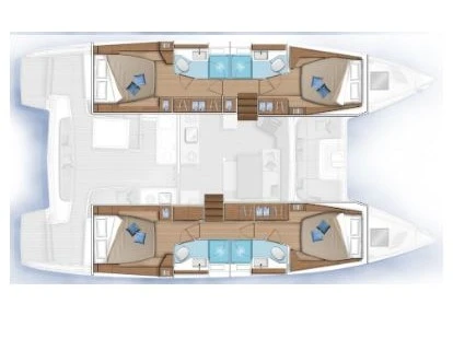 Louer Catamaran avec ou sans skipper Lagoon à Gouviá