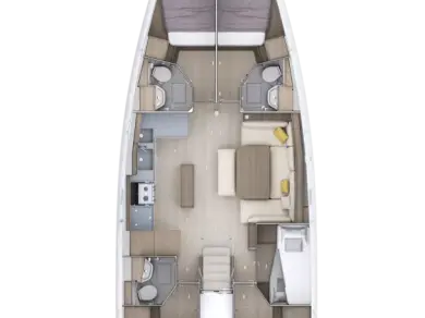 Location Voilier à Split - Bénéteau Oceanis 52 - 6 cab.