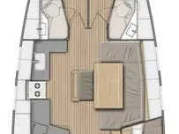 Bénéteau Oceanis 46.1 a louer à Split