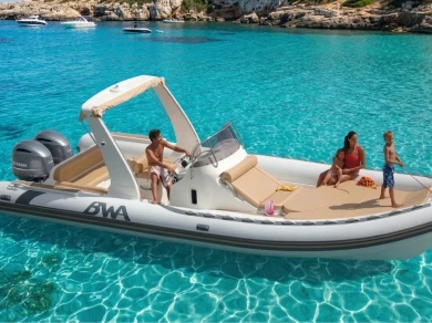 Boat rental Bwa America 850 in Puerto de Pollensa on Samboat