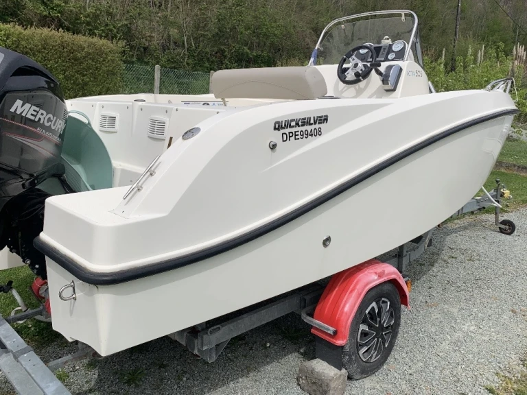 Location bateau Quicksilver AVTIV505OPEN à Dunkerque sur Samboat