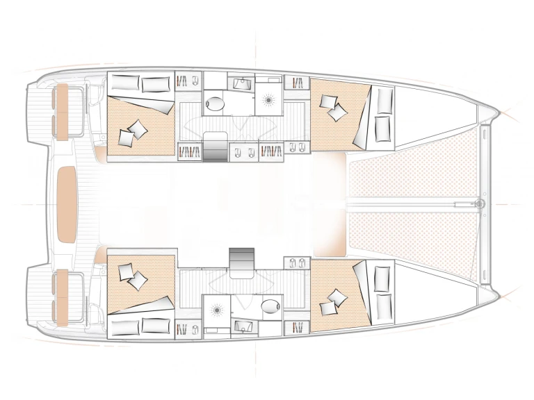 Louer Catamaran avec ou sans skipper Excess à Lefkáda